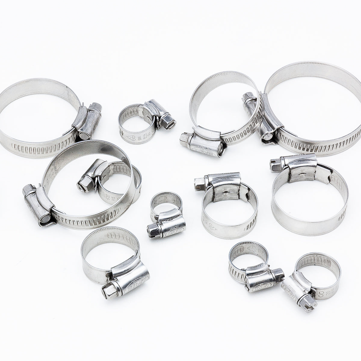 Worm Gear Hose Clamp Assortment Kit - PYI Inc.