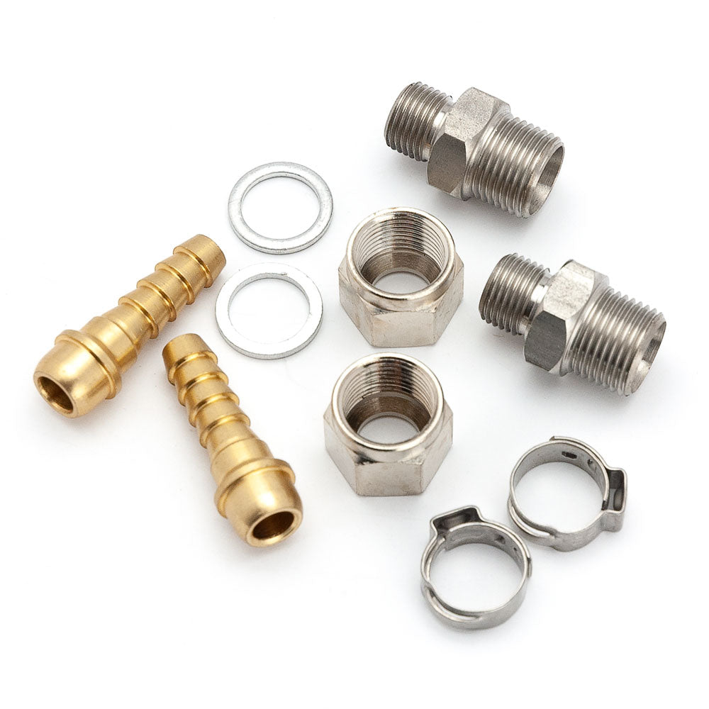 Straight fittings for 6mm flexible tube for Lecomble & Schmitt Helm Pumps